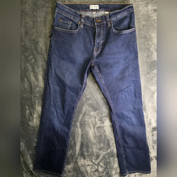 Tecovas Jeans Mens 33x30 Slim Fit Dark Blue Denim Stretch Casual Classic